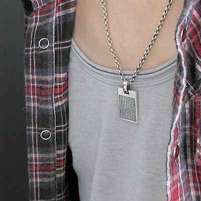 シルバーネックレス