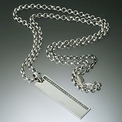 シルバーネックレス