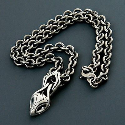 シルバーネックレス