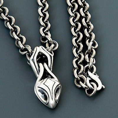 シルバーネックレス