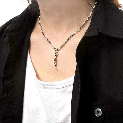 シルバーネックレス