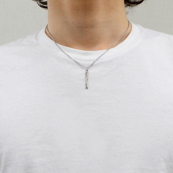 ステンレスペアネックレス