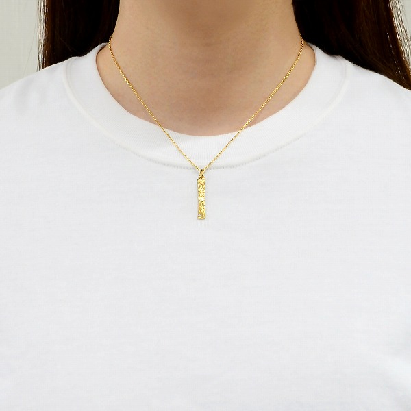 ステンレスペアネックレス