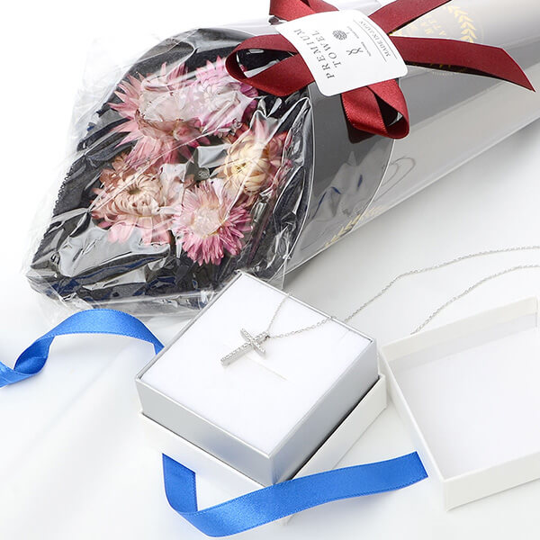 シルバーネックレス