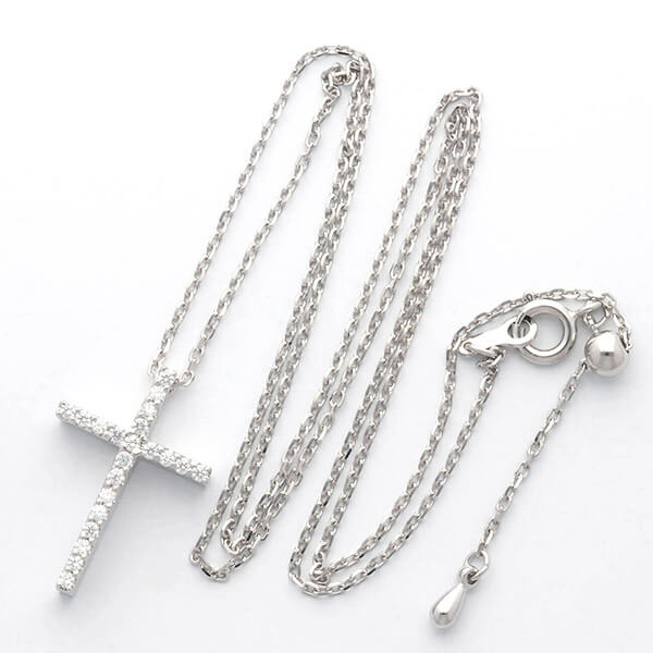 シルバーネックレス