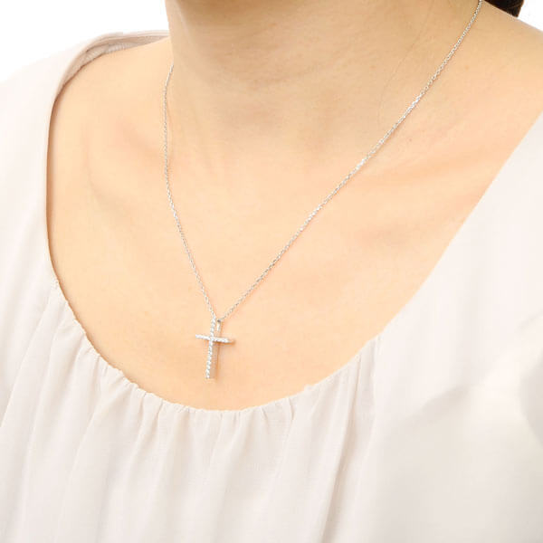 シルバーネックレス