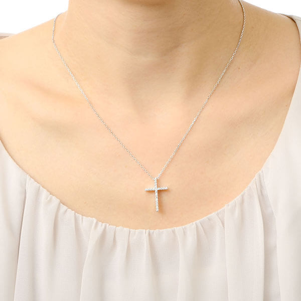 シルバーネックレス