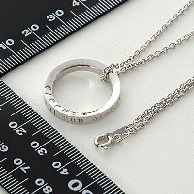 シルバーネックレス