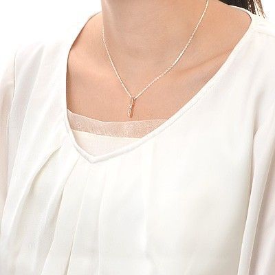 シルバーネックレス