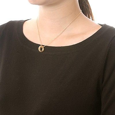 シルバーペアネックレス