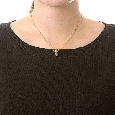 シルバーペアネックレス