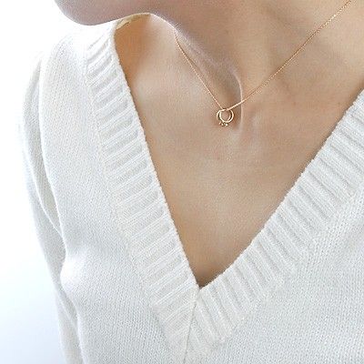 ピンクゴールドベビーリング