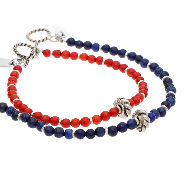 ペアビーズブレスレット