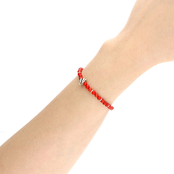 ペアビーズブレスレット