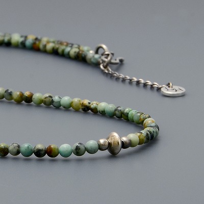 3連ビーズブレスレット