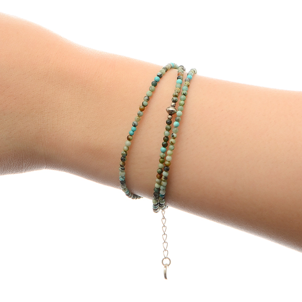 3連ビーズブレスレット