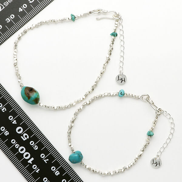 ペアビーズブレスレット