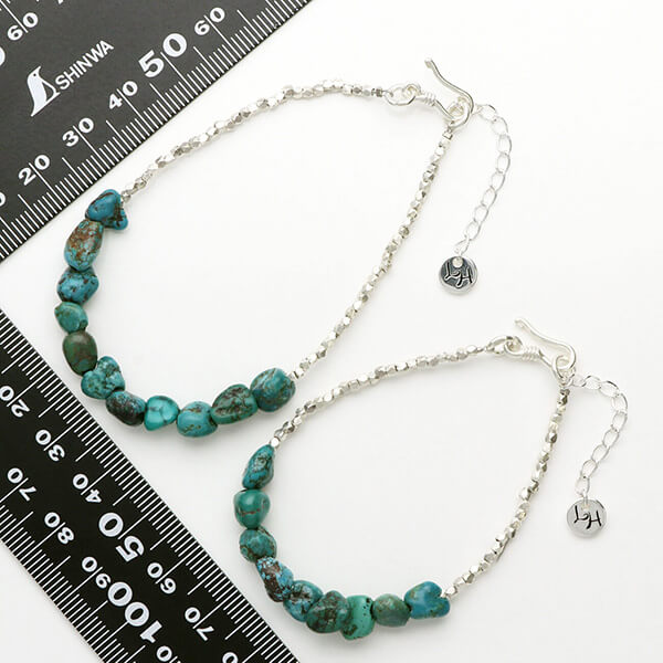 ペアビーズブレスレット