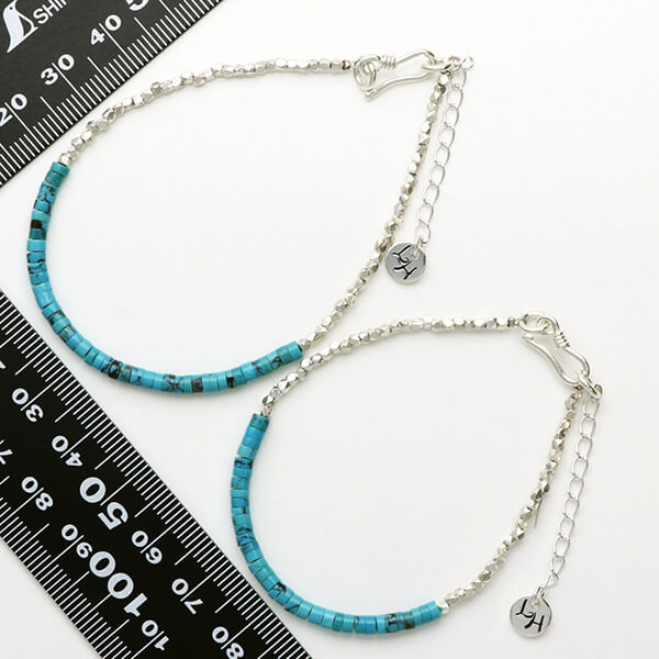 ペアビーズブレスレット