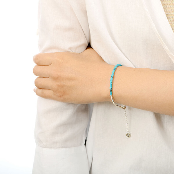 ペアビーズブレスレット