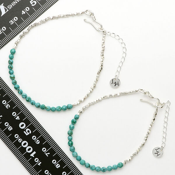 ペアビーズブレスレット