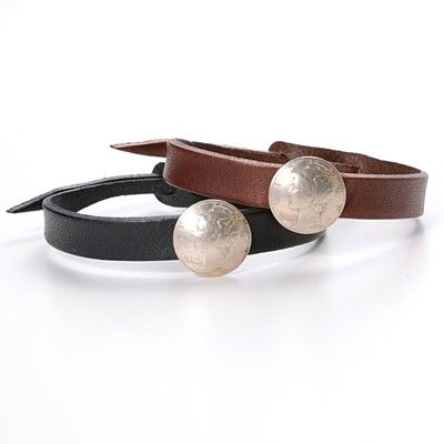 レザーペアブレスレット