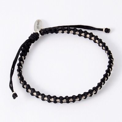 ワックスコードブレスレット