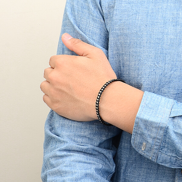 ワックスコードブレスレット