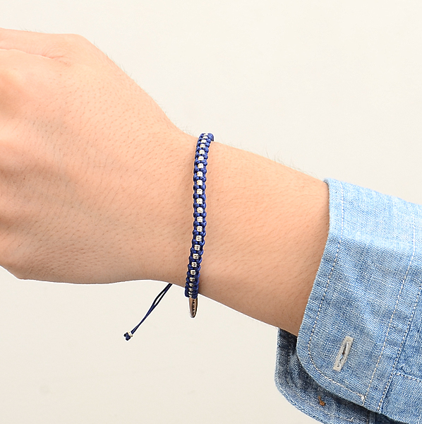 ワックスコードブレスレット