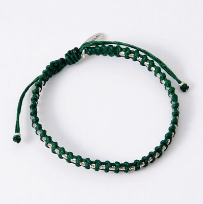 ワックスコードブレスレット