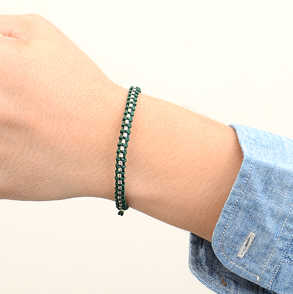 ワックスコードブレスレット