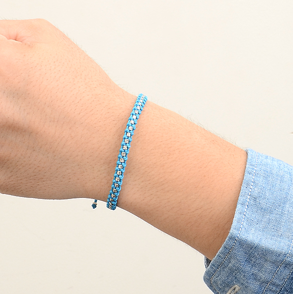 ワックスコードブレスレット