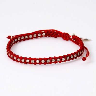 ワックスコードブレスレット