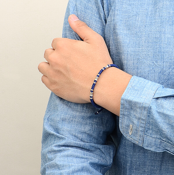 ワックスコードブレスレット