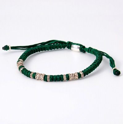 ワックスコードブレスレット