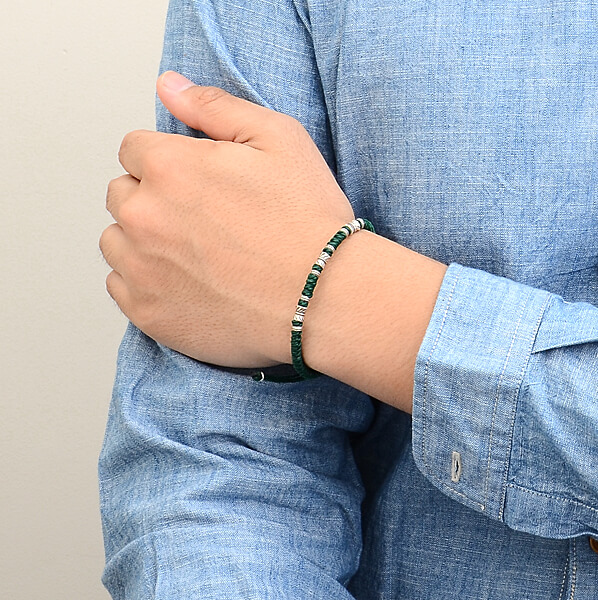 ワックスコードブレスレット