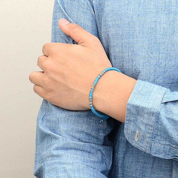 ワックスコードブレスレット