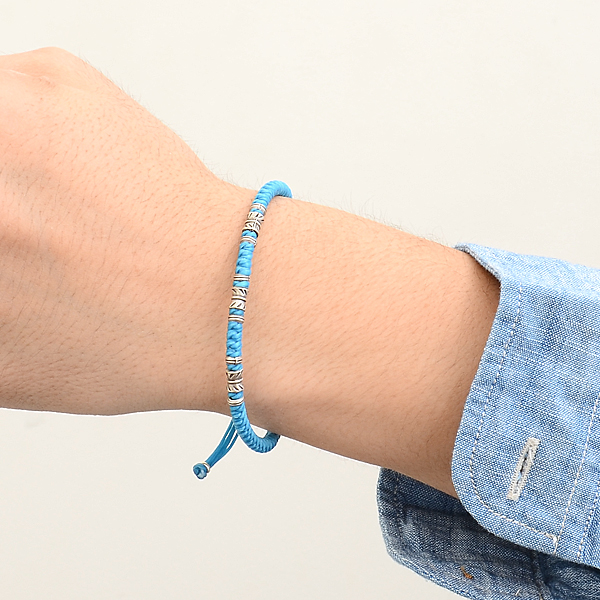 ワックスコードブレスレット