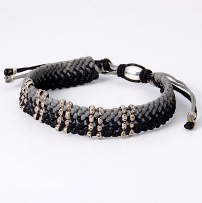 ワックスコードブレスレット