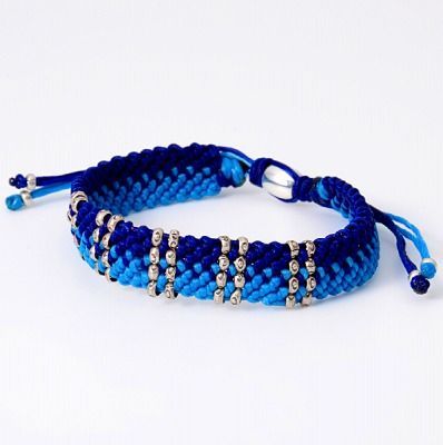 ワックスコードブレスレット