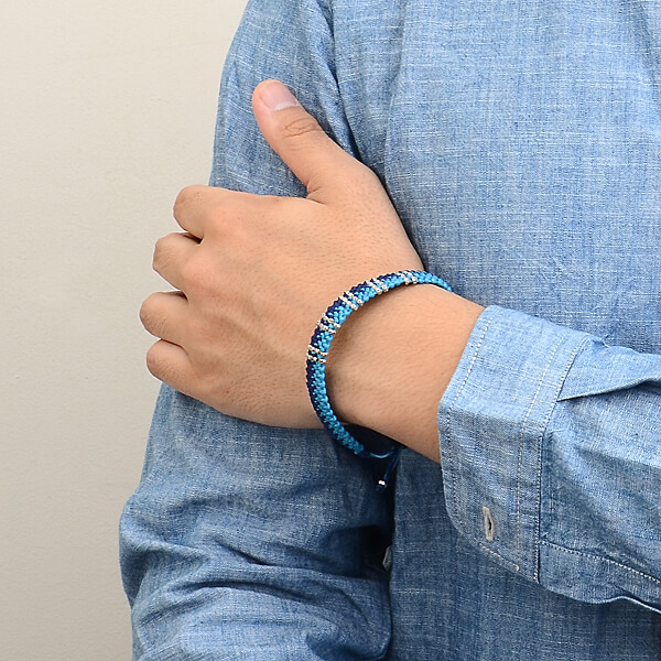 ワックスコードブレスレット