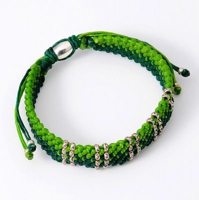 ワックスコードブレスレット