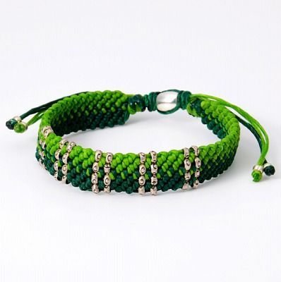 ワックスコードブレスレット