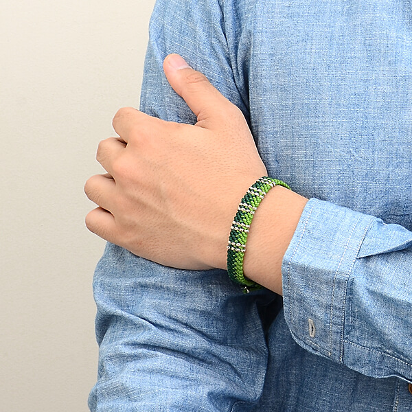 ワックスコードブレスレット