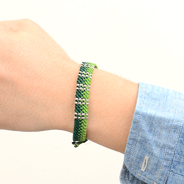 ワックスコードブレスレット