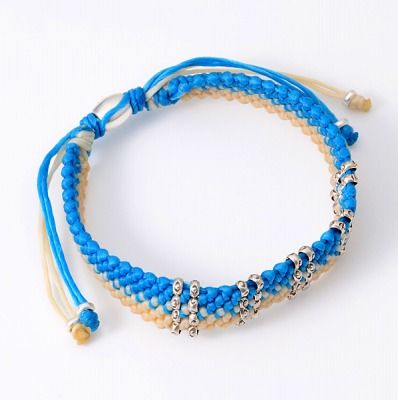 ワックスコードブレスレット