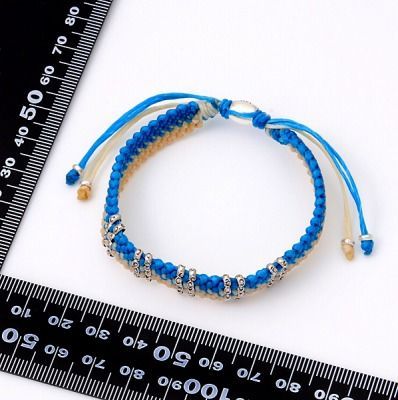 ワックスコードブレスレット