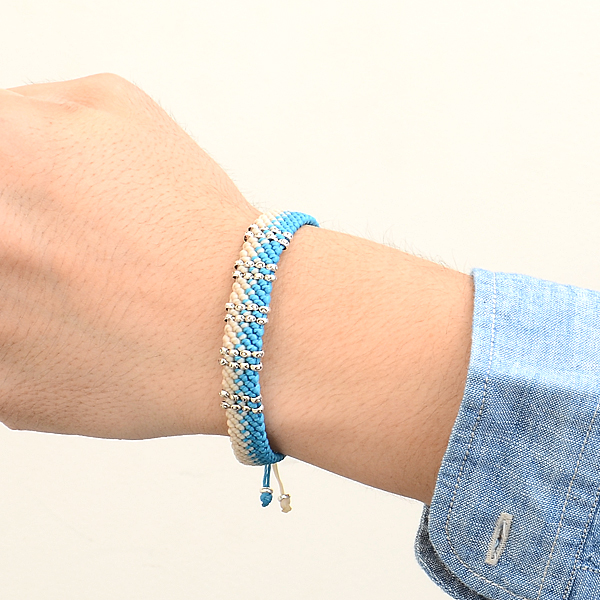 ワックスコードブレスレット