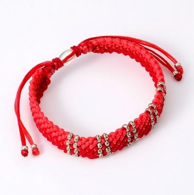 ワックスコードブレスレット