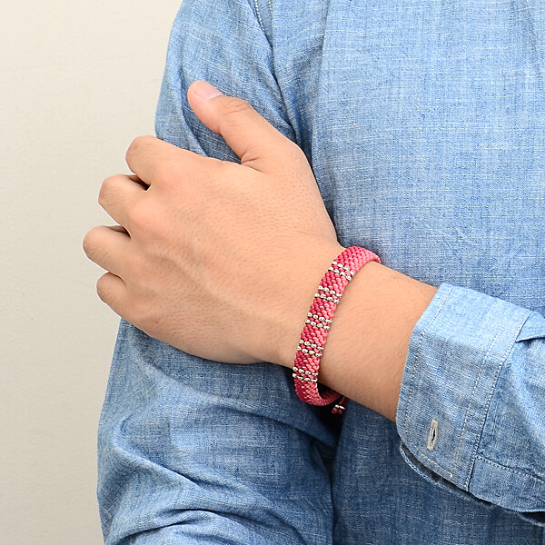 ワックスコードブレスレット